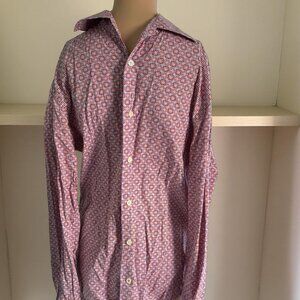 NYNE Multi Color Men's Button Down Shirt Size Small